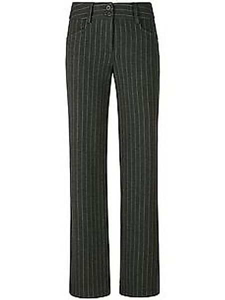 Jersey-Hose Passform Cornelia Peter Hahn grau günstig online kaufen