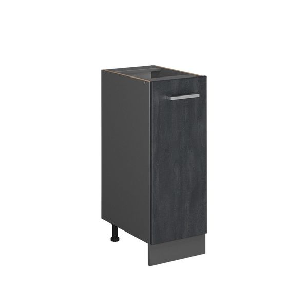 Vicco Apothekerschrank R-Line, Schwarz Beton/Anthrazit, 30 günstig online kaufen