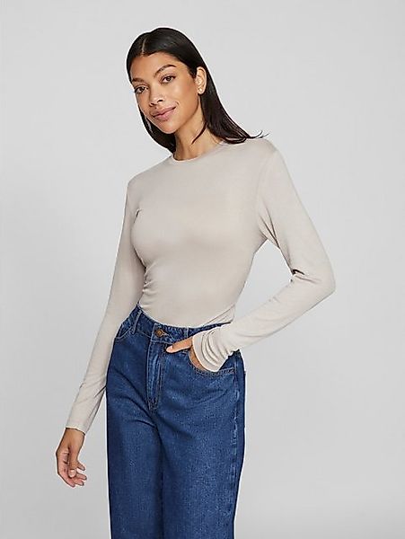 Vila Langarmshirt VIALEXIA O-NECK L/S TOP - NOOS günstig online kaufen