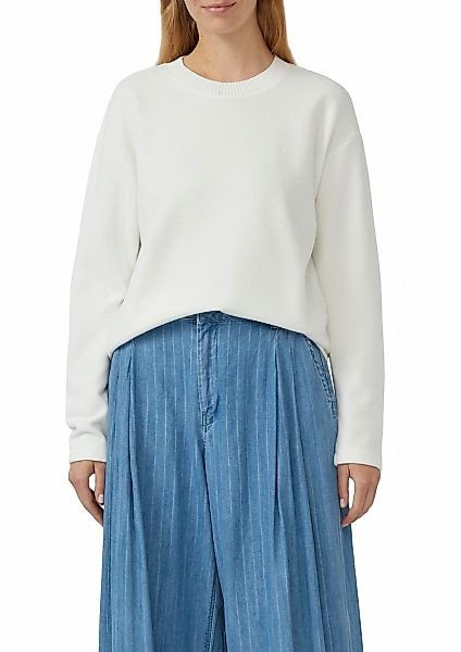 s.Oliver Sweatshirt, mit Rippblende günstig online kaufen
