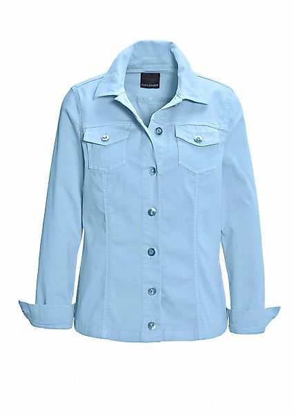 GOLDNER Kurzjacke "Kurzgröße Zeitlose Jeansjacke mit tollen Details" günstig online kaufen