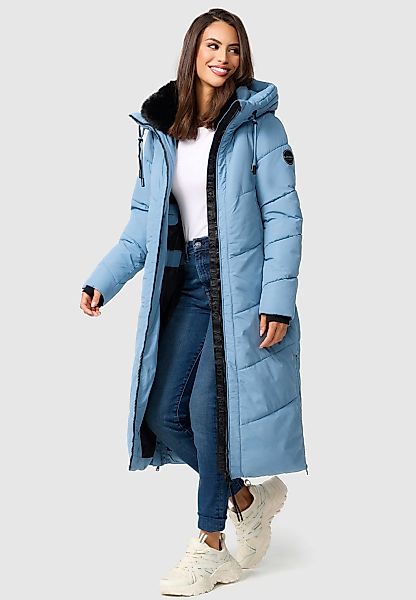 Marikoo Winterjacke "Nadaree XVI", Stepp Mantel mit großer Kapuze günstig online kaufen