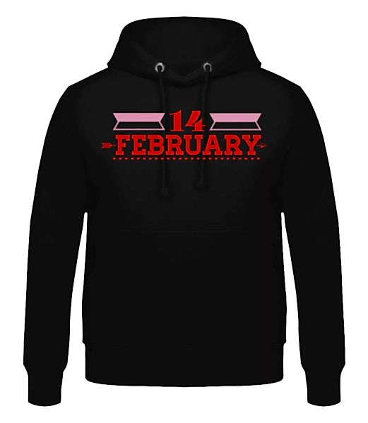 14 February Valentine · Männer Hoodie günstig online kaufen