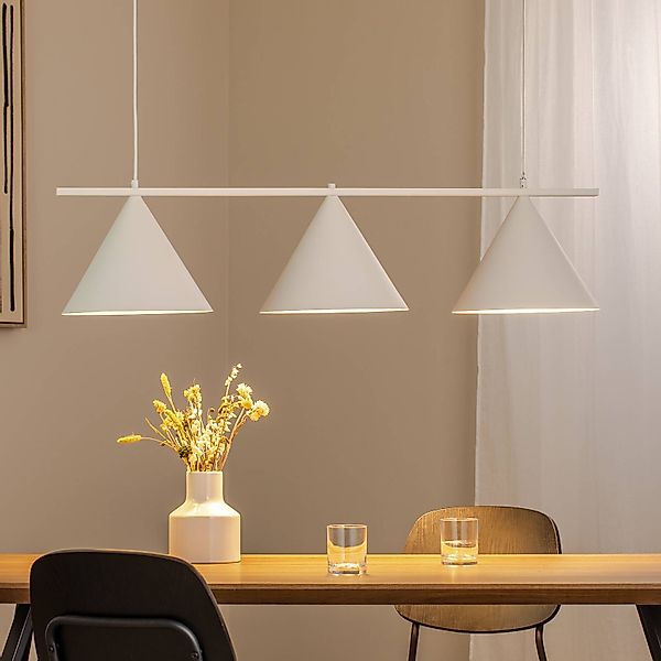 Hängeleuchte Capital, weiß, 3-flammig, Ø 32 cm, GX53 günstig online kaufen