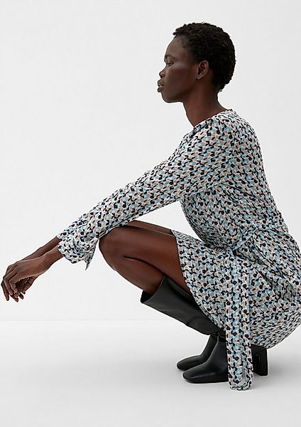 s.Oliver T-Shirt Kleid Kleid mit Allover-Muster günstig online kaufen