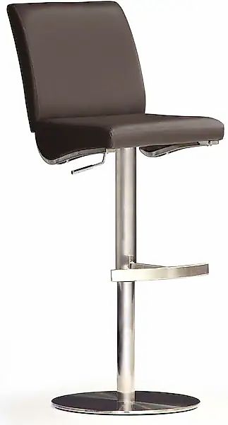 MCA furniture Bistrostuhl »BARBECOOL«, mit Rückenlehne, Bodenplatte rund, 3 günstig online kaufen