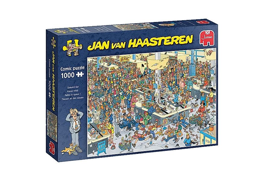 Jan van Haasteren Puzzle Jan van Haasteren Massen an den Kassen 1000 Teile günstig online kaufen