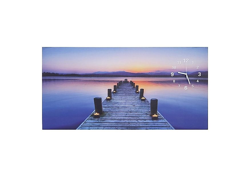 MCW LED-Bild LED-Bild Steg, Steg, Schöner Leuchteffekt, mit Timer, Batterie günstig online kaufen