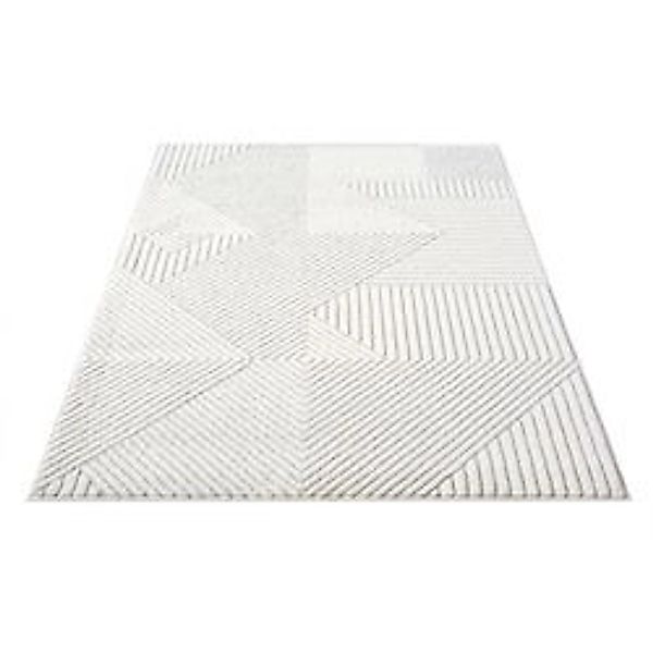 payé Teppich Ello 0632 Boho Flachflor 200x290 cm Grau günstig online kaufen