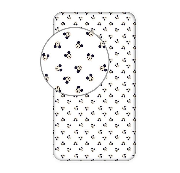 Disney Mickey Mouse Spannbettlaken Mickey Mouse Spann-Bettlaken für Kinder, günstig online kaufen