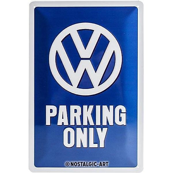 Nostalgic-Art Blechschild 20 x 30cm - Volkswagen - VW Parking Only günstig online kaufen