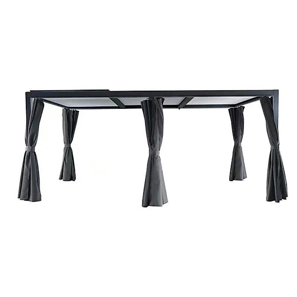 Creador Kiosko XL Aluminium Pavillon 300 x 540 cm Anthrazit Freistehend günstig online kaufen