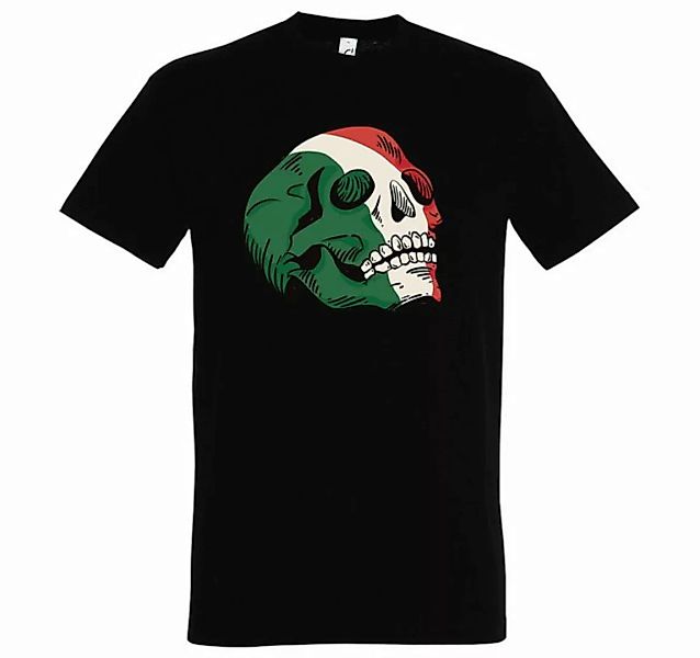 Youth Designz T-Shirt Italy Schädel Herren Shirt mit trendigem Frontprint günstig online kaufen