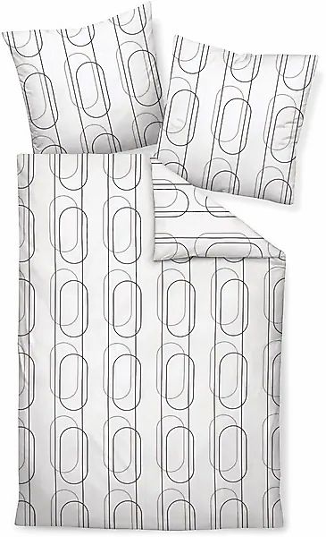 Janine Janine Mako-Satin Bettwäsche J.D. 87092 kaffee mondstrahl Größe:  15 günstig online kaufen