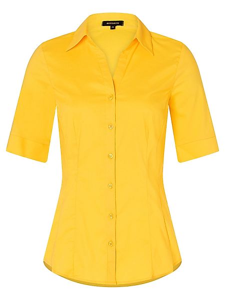 MORE&MORE Kurzarmbluse Baumwollstretchbluse günstig online kaufen