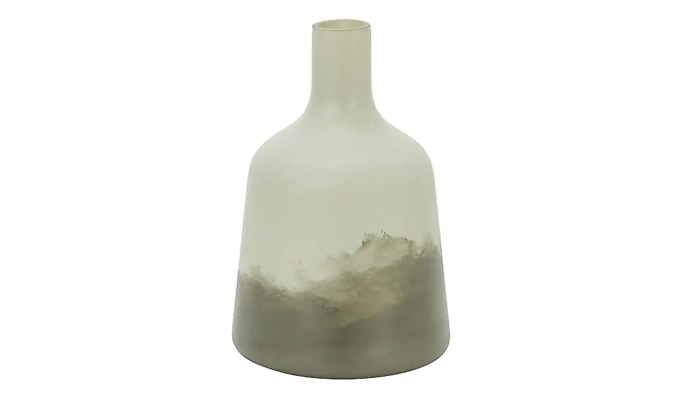 HOME STORY Vase   ¦ grün ¦ Glas ¦ Maße (cm): H: 23  Ø: 14.5 Weihnachten - H günstig online kaufen