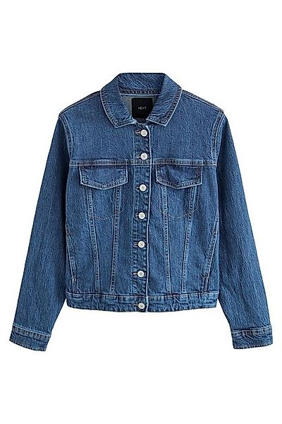 Next Jeansjacke Denim-Jacke für größere Oberweiten (1-St) günstig online kaufen