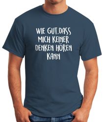 MoonWorks Print-Shirt Herren T-Shirt Spruch wie günstig online kaufen