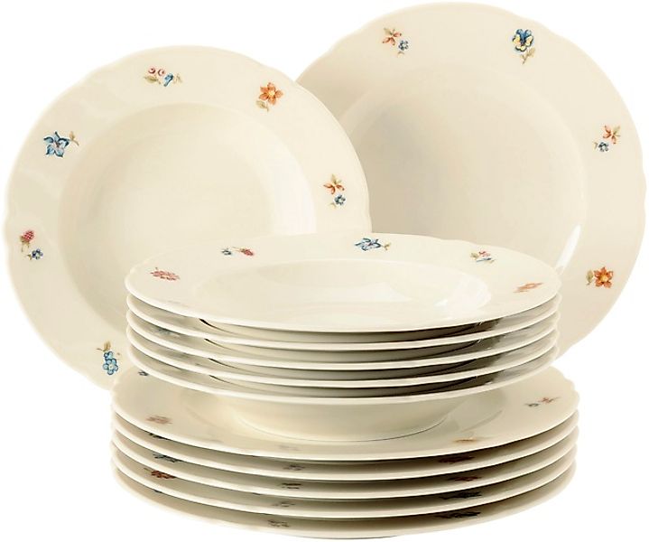 Seltmann Weiden Tafelservice »Teller Set, Geschirr-Set Marieluise« Speisete günstig online kaufen