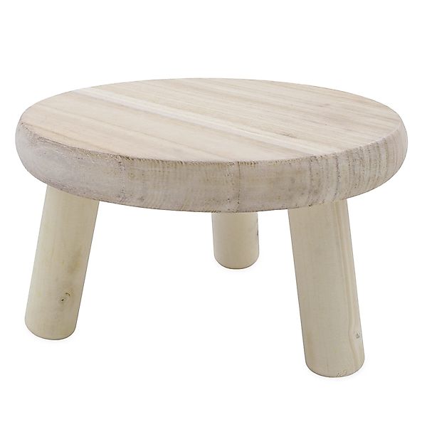 Spetebo Blumenhocker Holz Blumenhocker natur mit günstig online kaufen