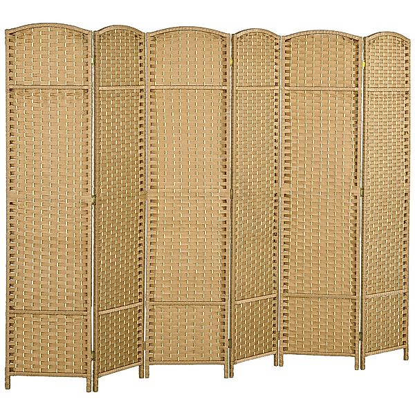 HOMCOM Paravent 6-teilig 240 x 170 günstig online kaufen