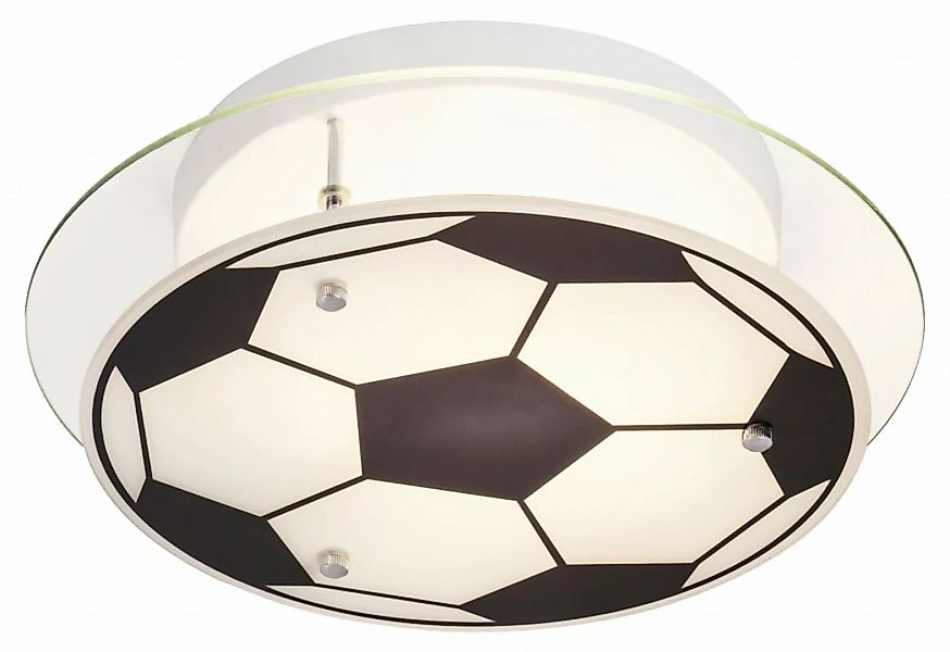 Deckenleuchte rund im Fussball-Design 32 cm Frankie günstig online kaufen
