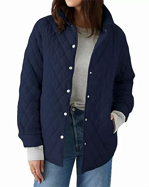 RUZU UG Winterjacke Mantel modische Jacke Wärme Wintermantel Mit Tasche Out günstig online kaufen