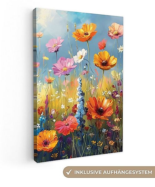 OneMillionCanvasses® Leinwandbild Blumen - Natur - Botanik - Kunst, Fotodru günstig online kaufen
