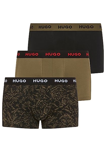 HUGO Underwear Trunk "TRUNK TRIPLET DESIGN" Packung, 3 Stk. mit Logobund günstig online kaufen