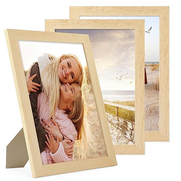 PHOTOLINI Bilderrahmen 3er Set breite Rahmen, günstig online kaufen