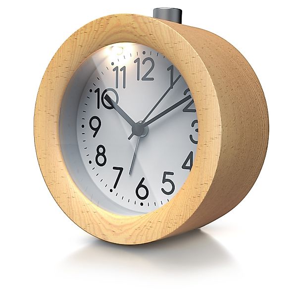 BEARWARE Wecker Analoge Weckuhr mit rundem günstig online kaufen