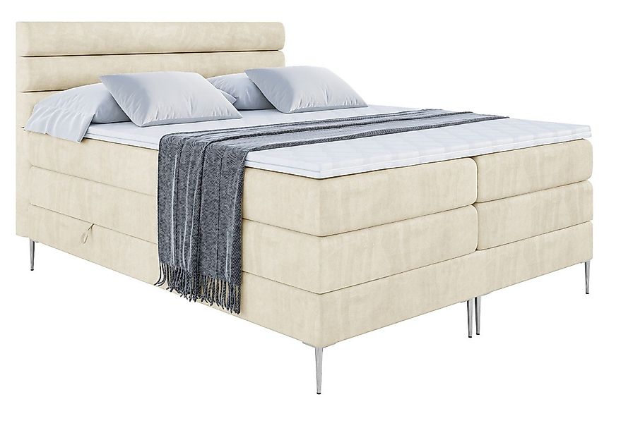 ALTDECOR Boxspringbett CELESTIA-F KING (Multipocket-Matratze H4, günstig online kaufen