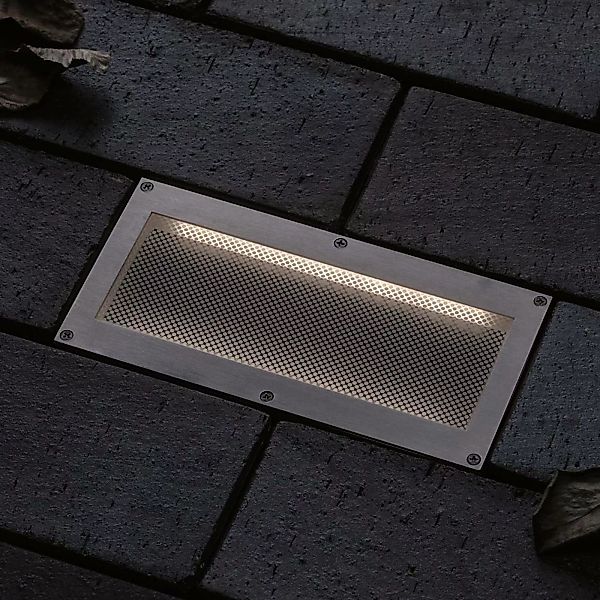 Paulmann LED Einbauleuchte "Brick IP67 200x100mm 3000K 1,6W 50lm 230V Alu, günstig online kaufen