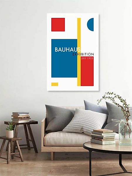 Poster / Leinwandbild - Bauhaus Exhibition (1923) günstig online kaufen