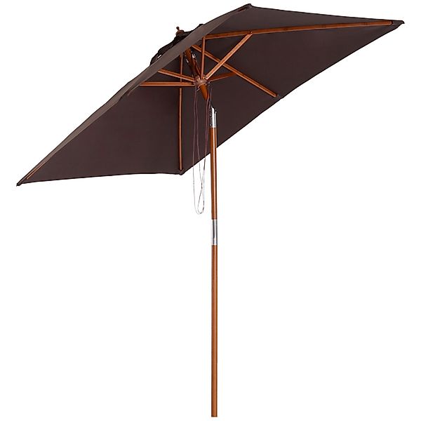 Outsunny Sonnenschirm Knickbar, LxB: 200x150 cm, günstig online kaufen