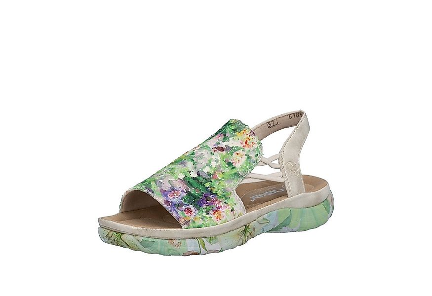Rieker Sandale Sommerschuh, Schlupfschuh mit seitlichen Gummizügen für gute günstig online kaufen