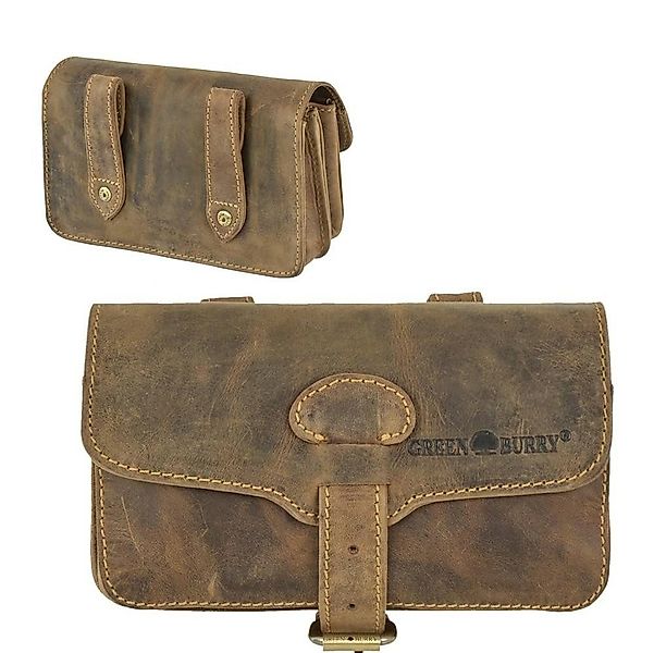 Greenburry Gürteltasche Vintage, Leder Bauchtasche, Bikertasche, günstig online kaufen