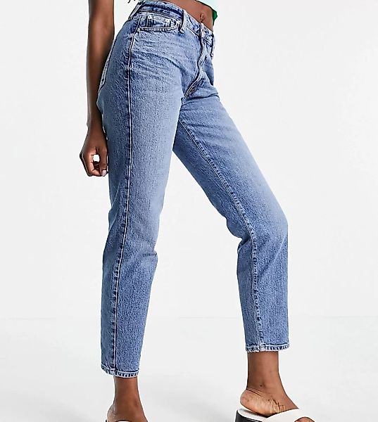 River Island Tall – Blaue Jeans mit geradem Bein günstig online kaufen