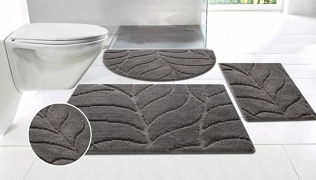 OTTO home Badematte "Epense, Badvorleger, Badezimmer Teppich, Duschmatte mi günstig online kaufen