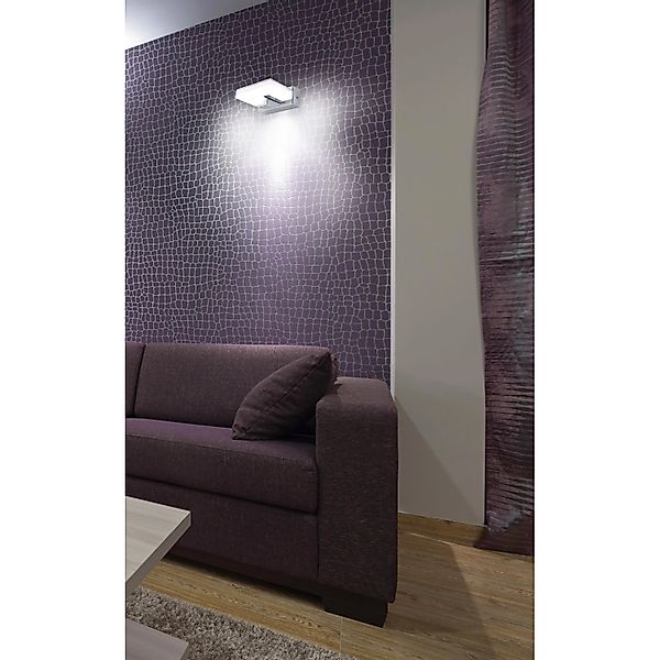 Näve LED-Wandleuchte Vareta Chrom 11 cm günstig online kaufen