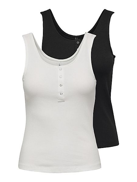 ONLY Ripptanktop ONLSIMPLE LIFE S/L BUTTON günstig online kaufen