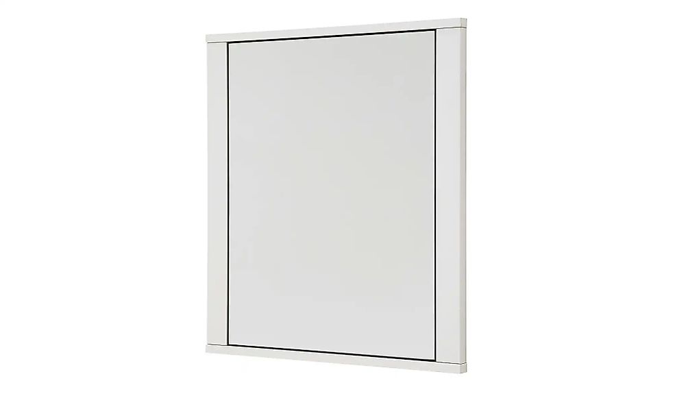 Spiegel 73 x 82 cm Octave ¦ weiß ¦ Glas,Aluminium,Holzwerkstoff ¦ Maße (cm) günstig online kaufen