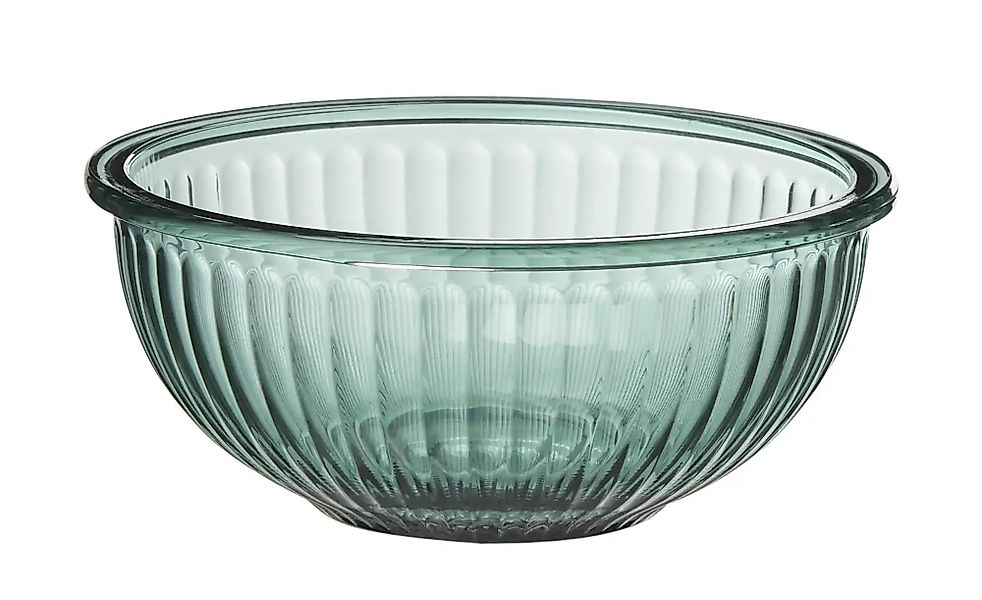 Rührschüssel   ¦ grün ¦ Glas ¦ Maße (cm): H: 8  Ø: 18 Geschirr > Einzelgesc günstig online kaufen