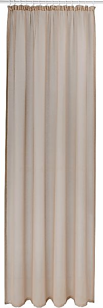 OTTO home "TENDER" Kräuselband 1 Stk. tlg. Leinen Optik mit Struktur, monoc günstig online kaufen