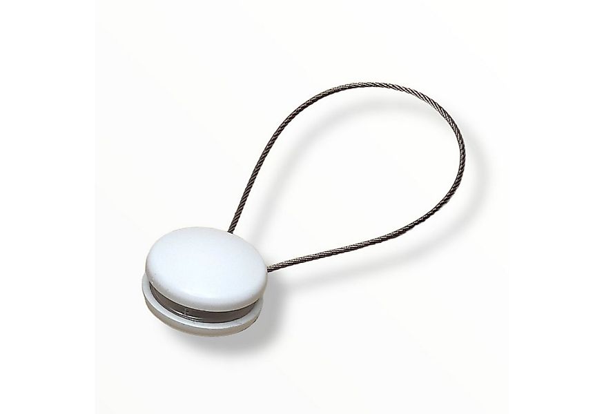 nodeko Magnethalter für Gardinen Raffhalter mit Magnet Ø 28 mm, mit Drahtsc günstig online kaufen