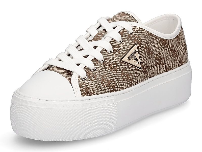 Guess Guess Damen Sneaker Joezi4 beige braun Sneaker günstig online kaufen