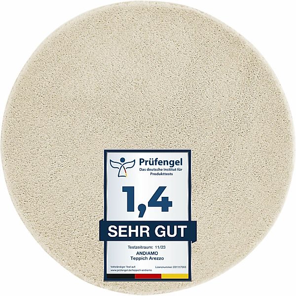 Andiamo Badematte "Arezzo" Höhe 16 mm rutschhemmend beschichtet fußbodenhei günstig online kaufen