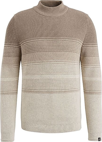 Vanguard Knitted Pullover Streifen Beige - Größe 3XL günstig online kaufen