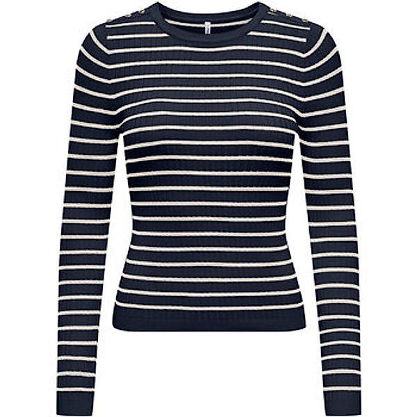 ONLY Strickpullover ONLMILA LS STRIPE BUTTON günstig online kaufen