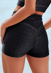 Vivance active Shorts mit breitem Bund und Wabenoptik günstig online kaufen